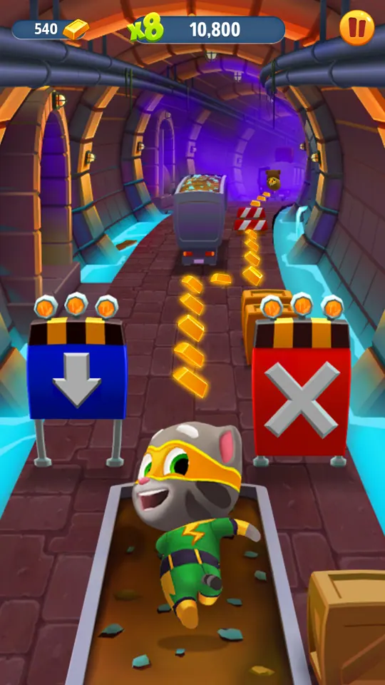Talking Tom Gold Run screenshot 5